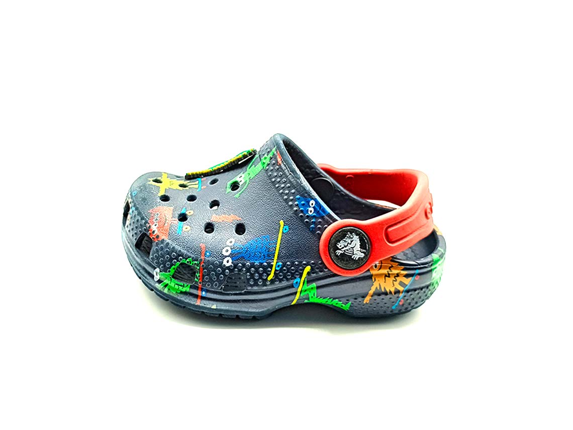 Crocs Classic Food Print Clog K