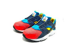 Nike Huarache Bright Crimson/Blue/Yellow
