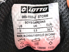 Lotto Storm firm ground soccer