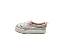 Bocca Silver Unicorn Slip-on