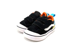 Vans Black Orange & Blue