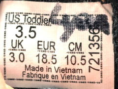 Vans Black Orange & Blue