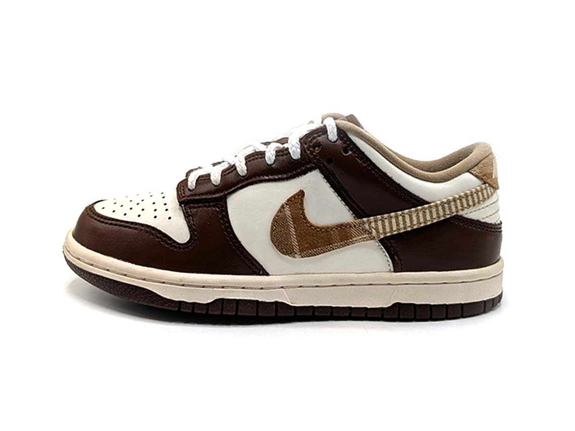 Nike Dunk Low GS Brown Plaid