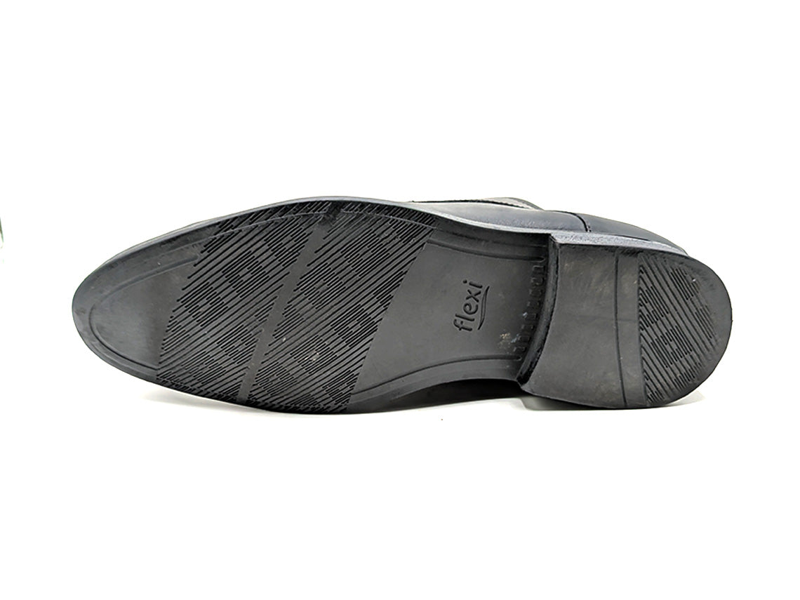 Flexi Black Leather