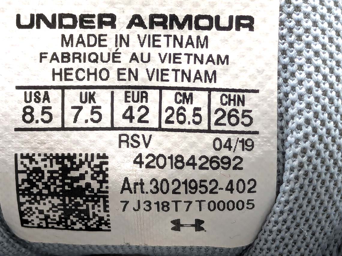 Under Armour Charged Verssert