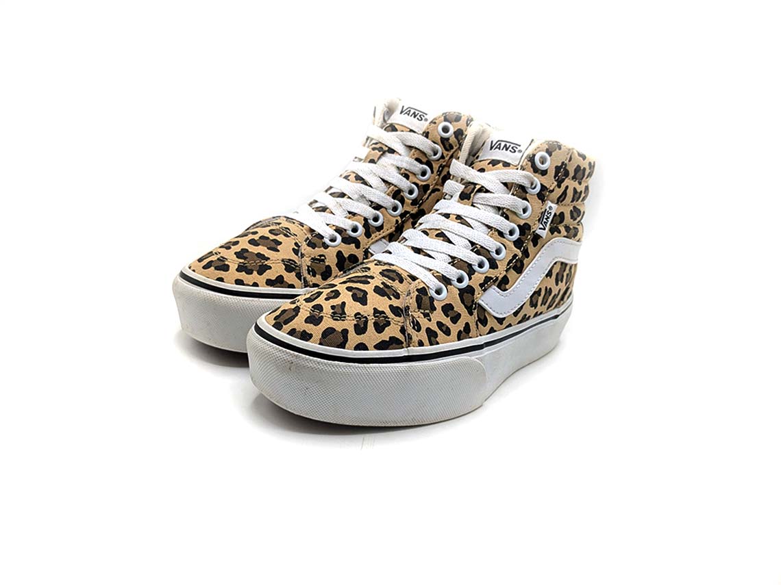 Vans Sk8-Hi Platform Leopard Print