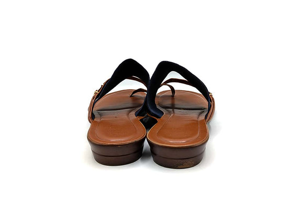 Italian Leather Thong Sandal