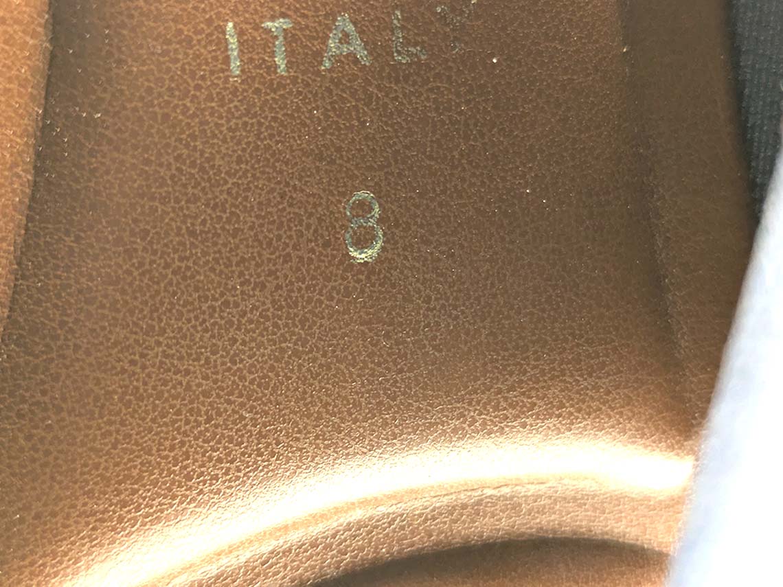 Italian Leather Thong Sandal