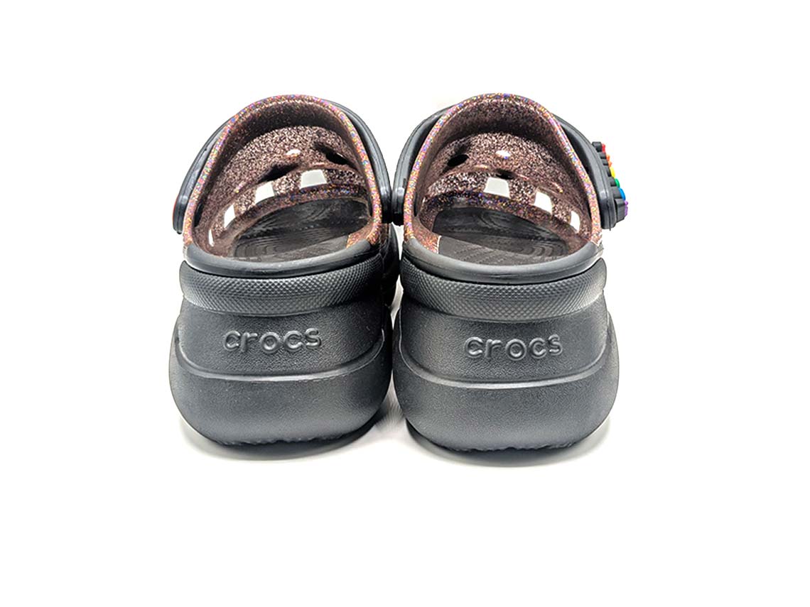 Crocs Glitter Platform Clog